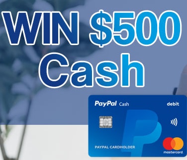 Win Free Paypal Cash